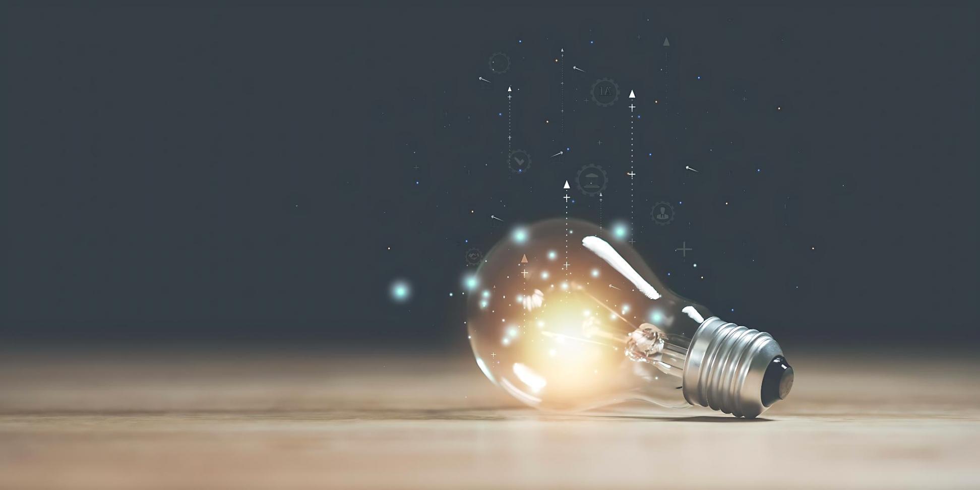 Moderne Stadtarchitektur mit digitalen Elementen